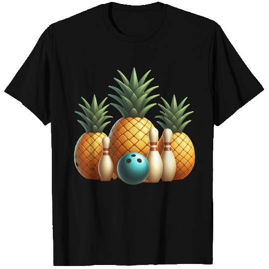 Bowling pineapple  - bowling holidays T Shirts