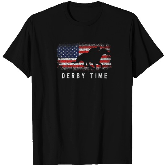 Horse Horses Derby Time Horse Racing T Shirts