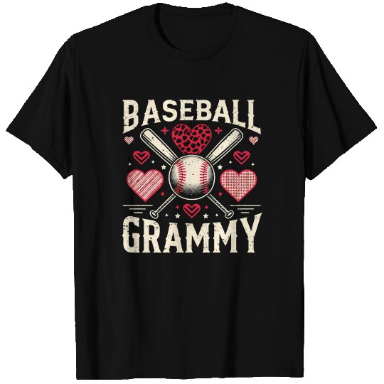 Baseball Grandma Grandmother Grandparents Day T Shirts