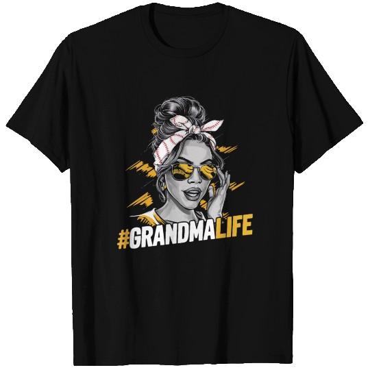 Baseball Grandma Grandmother Grandparents Day T Shirts