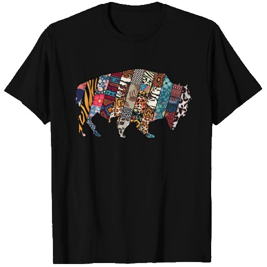 Wild West Bison T Shirts