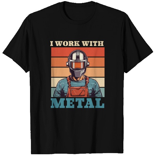 Western Welder Retro Themed Gift T Shirts