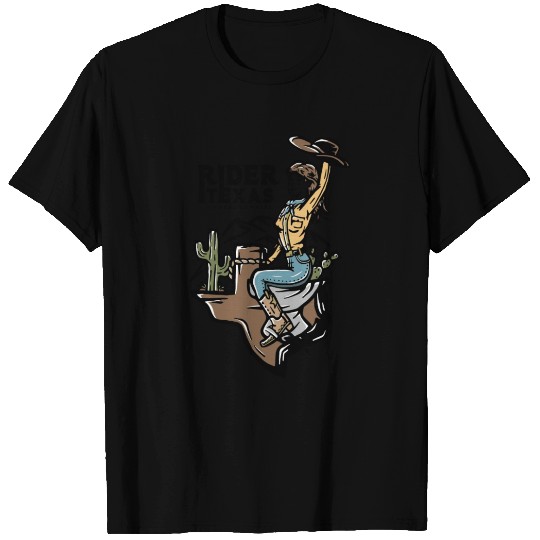 WILD WEST COW GIRL T Shirts