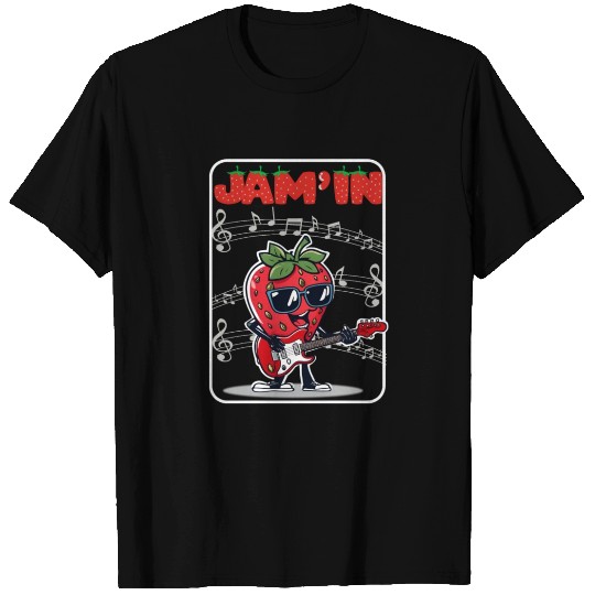 Strawberry Jam'in T Shirts