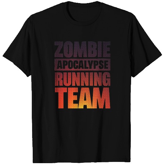 Zombie Apocalypse Running Team T Shirts