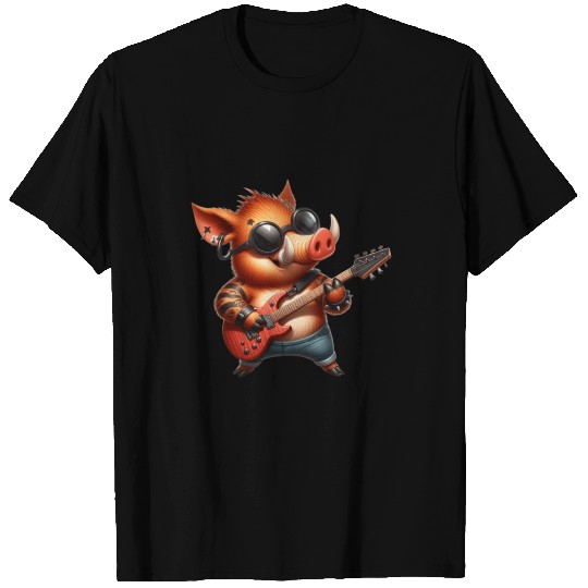 Punk Boar: Rocking Out T Shirts