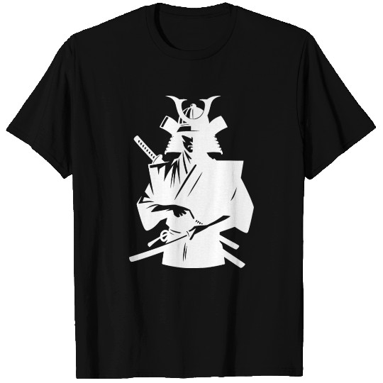 Japanese Samurai With Sword T Shirts
