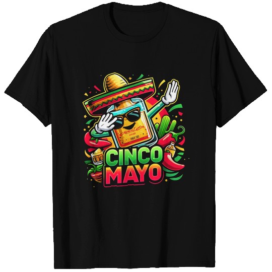 Cinco de Mayo Tequila Bottle T Shirts