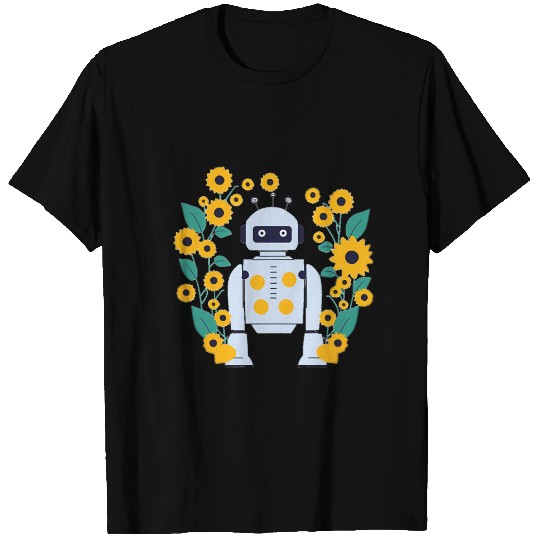 Spring robot T Shirts