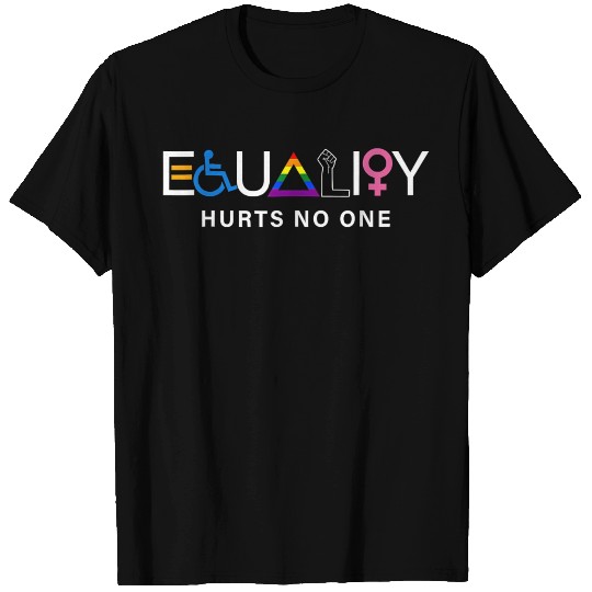 Equality Hurts No One LGBTQ Pride Human Rights Men T Shirts