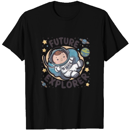 Cute Baby space suit astronaut future explorer T Shirts