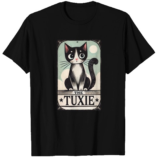Tuxedo Cats Tarot Card T Shirts