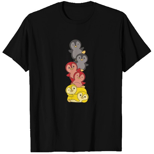 German Flag Penguin German Germany T Shirts