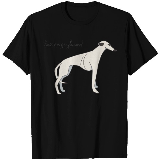 Russian greyhound T Shirts