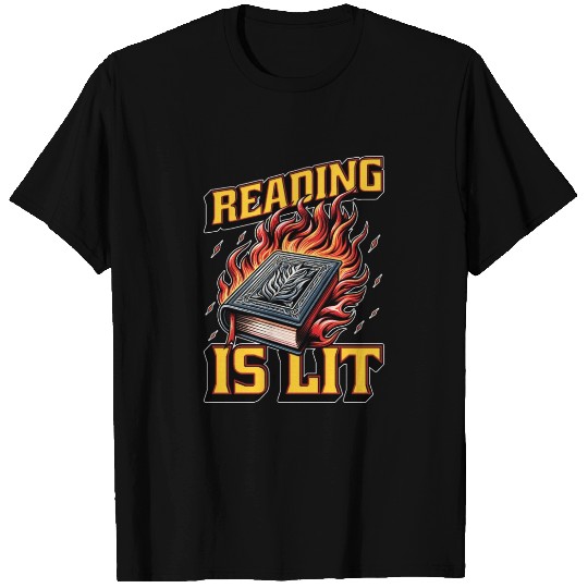 Literature Teacher Reading Is Lit Educator Bookish T Shirts