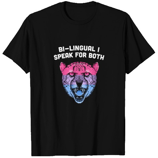 Bilingual I Speak for Both Bisexual Pride Month Bi T Shirts