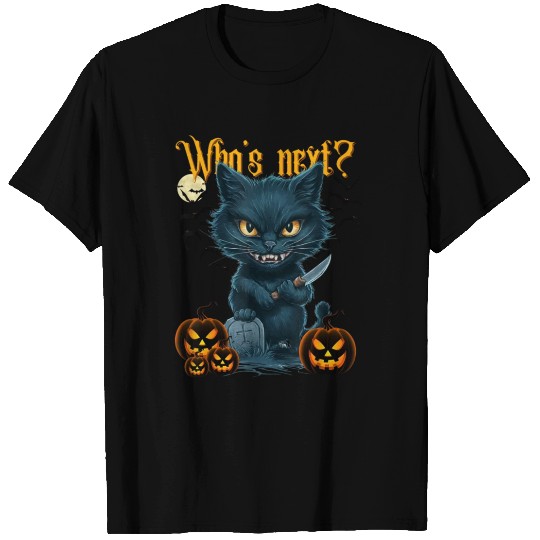 Halloween Scary Black Jack Lanter T Shirts