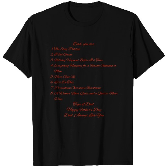 Father's Day Red T Shirts