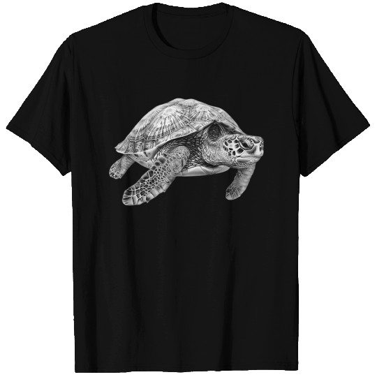 Serene Sea Turtle T Shirts