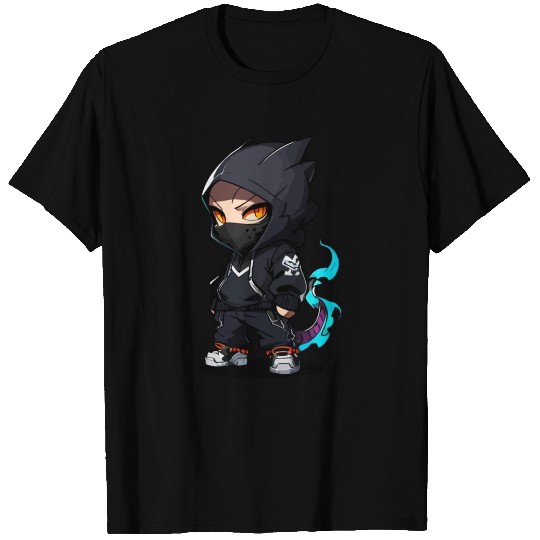 Chibi Dragon Ninja Character T Shirts