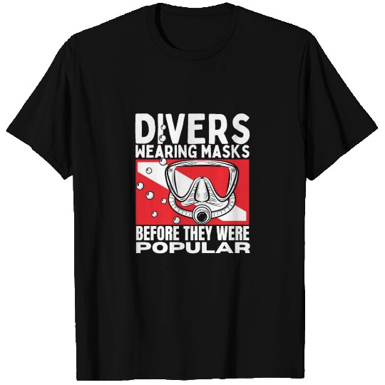 Scuba Diving Mask Pun Funny Scuba Diver T Shirts