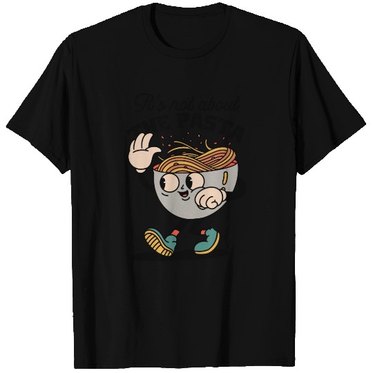 Pasta Noodles Food Lover Funny Design T Shirts