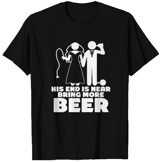 Groom Bride Beer Best Man Groomsmen T Shirts