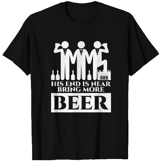 Beer Groom Best Man Groomsmen Bride T Shirts