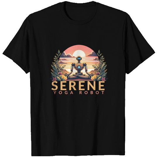 Robot Yoga Zen Garden Serenity T Shirts