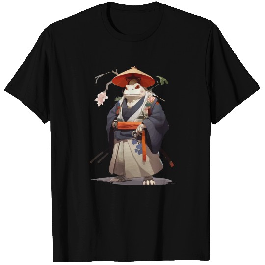 Anime Samurai Frog T Shirts