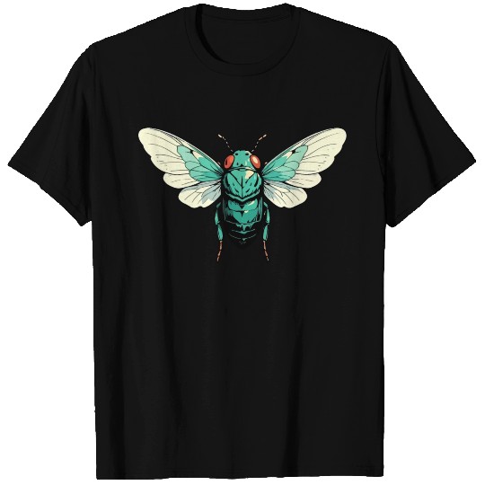 Cicada Insect Animal Lover Funny Design T Shirts