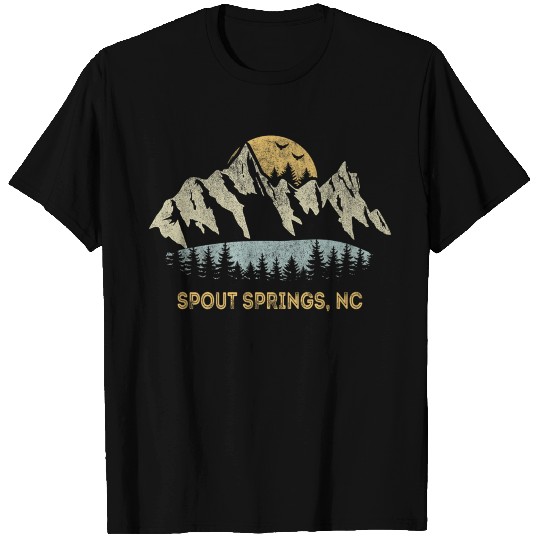 Spout Springs North Carolina Mountain T Shirts