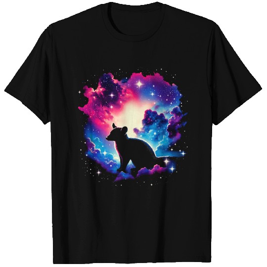 Cool Kinkajou Galaxy Space Art T Shirts