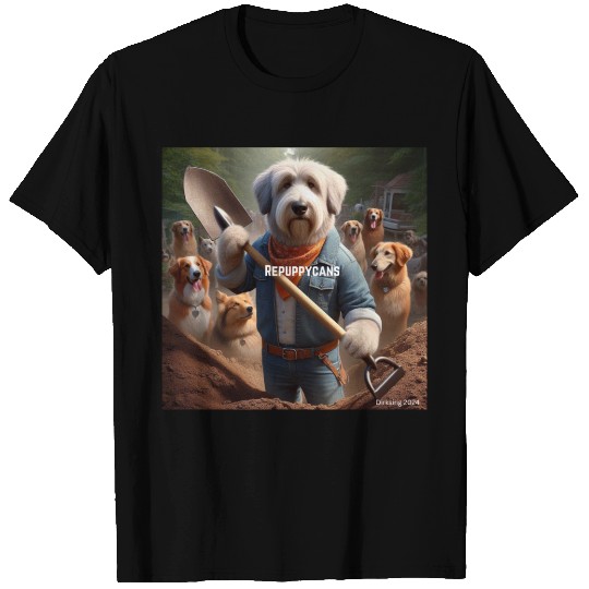 Funny and cute animal or pet Republican T Shirts