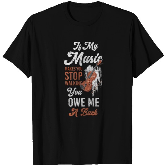 Street Musician Town Musicians Donation Concert T Shirts