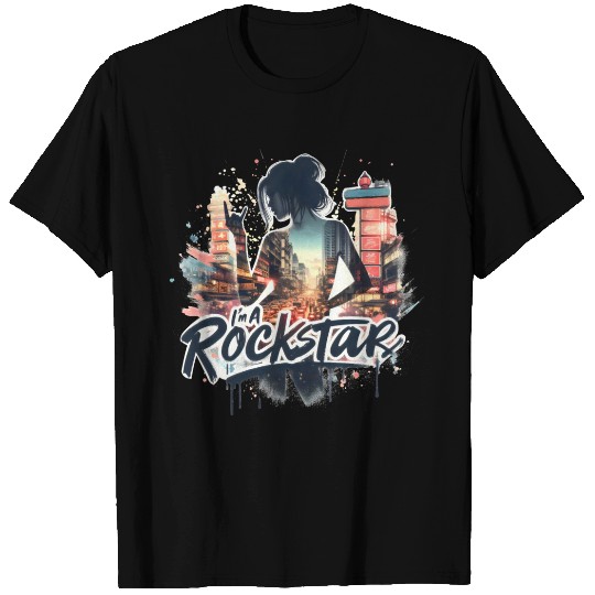 I'm A Rockstar Rap Music Lisa Yaowarat Chinatown T Shirts