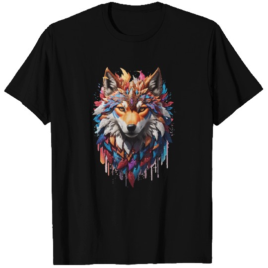Mystic Wolf T Shirts