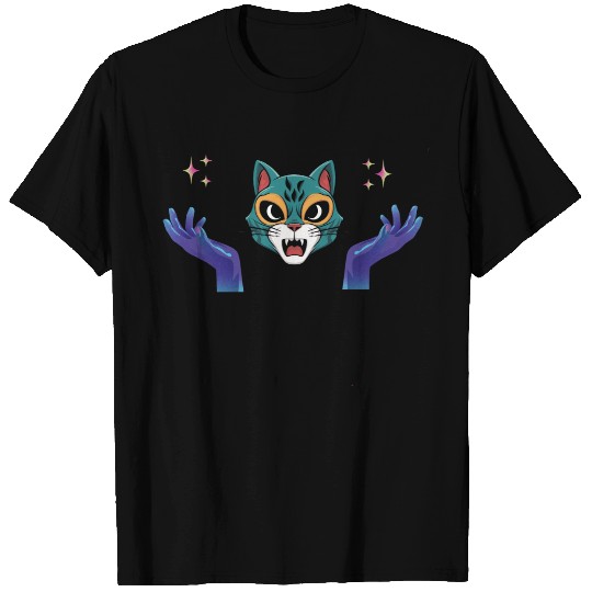 Witch cat T Shirts