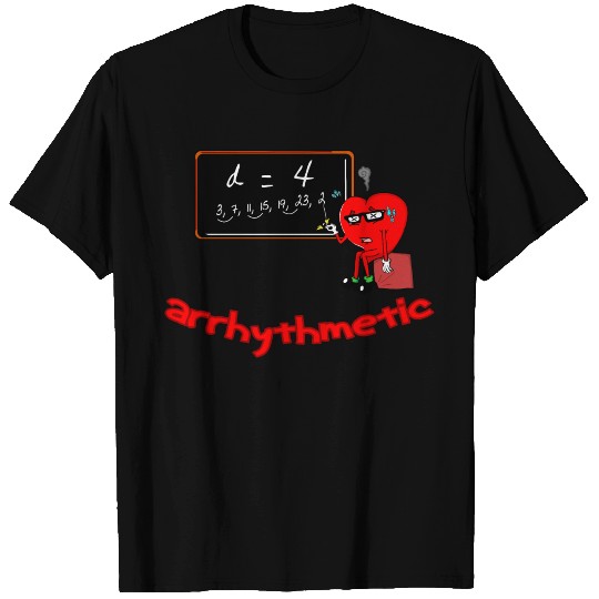 Funny Math Back to School Teacher Joke Cartoon T Shirts