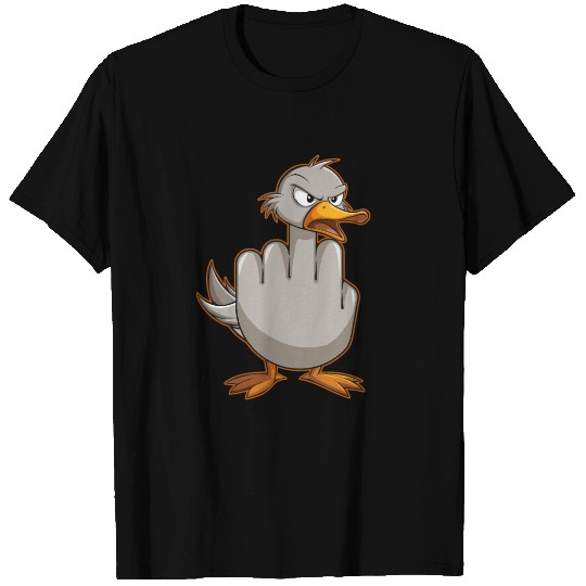 Funny Rude Seagull Outfit Gift for Men and Women T Shirts