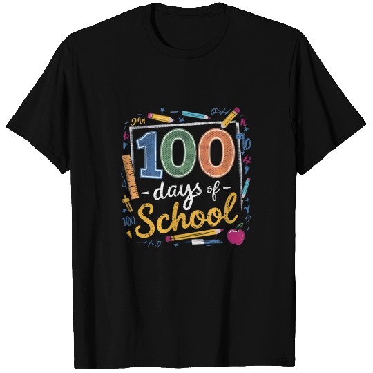 100 Days of School T Shirts Design