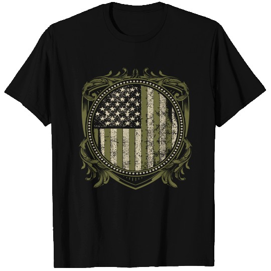 Veteran Design - US Veteran Crest T Shirts
