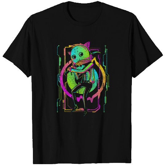 Cyberpunk Technology Tech Manga T Shirts