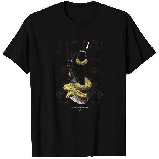 Burning Match & Snake Horror T Shirts | Vintage Gothic