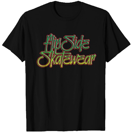 FlipSide Gradient Graffiti T Shirts