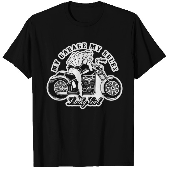 My Garage My Rules Pinup LIKE US ON FACEBOOK # T Shirts