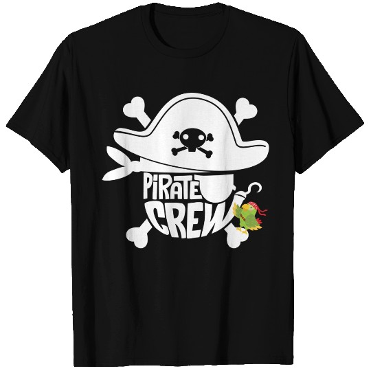 Pirate Crew Birthday team party group T Shirts