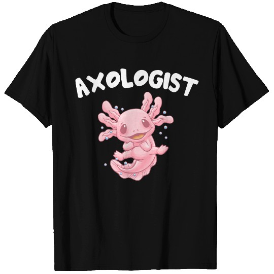 Axologist Animal Meme Axolotl Animal Pun Salamande T Shirts