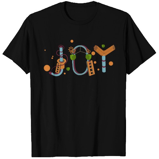 Geometric Blossom Alphabet T Shirts