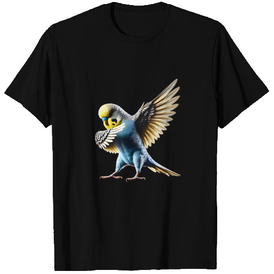 Funny Dabbing Budgerigar Animal Lover Dab Bird T Shirts